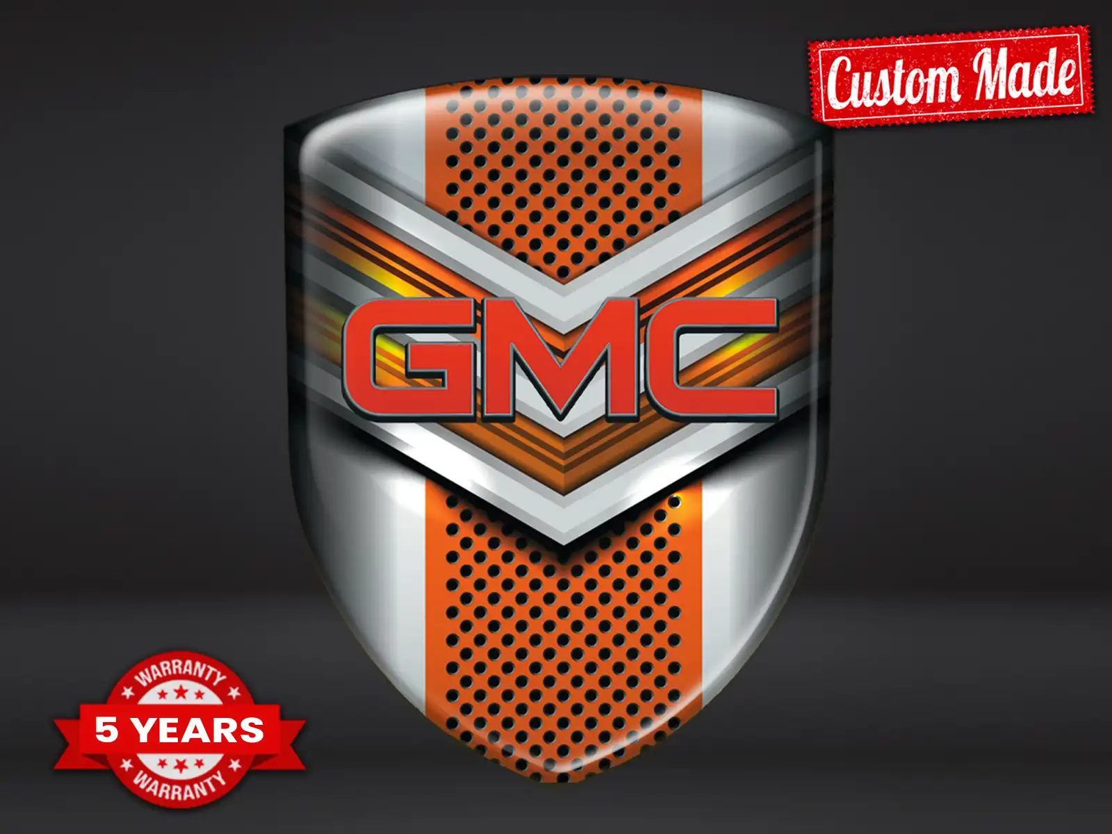 GMC Vinyl Logosticker Robust Universal Hochwertig